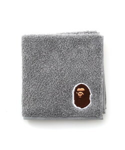 A BATHING APE APE HEAD HAND TOWEL �A �x�C�V���O �G�C�v �t�@�b�V�����G�� �n���J�`�E�n���h�^�I�� �l�C�r�[ �O���[ �z���C�g