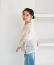 【KIDS】カットレースチュニック《2点セット》