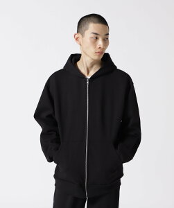 IMPORT ORIGINAL Los Angeles Apparel/���T���[���X�A�p���� 14OZ HEAVY FLEECE ZIP UP HOODED �W�b�v�A�b�v �r�[�o�[ �g�b�v�X �p�[�J�[�E�t�[�f�B�[ �u���b�N �O���[ �z���C�g�y���������z