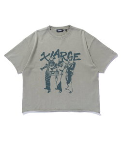 �ySALE�^40%OFF�zXLARGE VIBRATION CUT OFF S/S TEE �G�N�X�g�����[�W �g�b�v�X �J�b�g�\�[�ET�V���c �O���[�� �u���b�N �x�[�W���y���������z