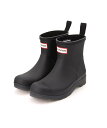 【SALE／40%OFF】HUNTER (W)レディース プレイ ショート トランスルーセント ソール ブーツ ハンター シューズ・靴 ブ…