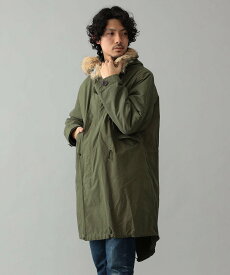 Brilla per il gusto AUBERGE / 別注 モッズコート ビームス メン ジャケット・アウター モッズコート ブラック カーキグリーン【送料無料】