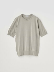 JOHN SMEDLEY 半袖コットンニットプルオーバー ｜ NELL ｜ 30G MODERN FIT ジョンスメドレー トップス ニット【送料無料】