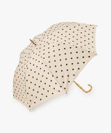 【SALE／28%OFF】Afternoon Tea LIVING ドットプリント晴雨兼用長傘 日傘 アフタヌーンティー・リビング …