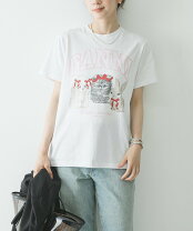 楽天市場】Ganni（カラーホワイト）（Tシャツ・カットソー｜トップス 
