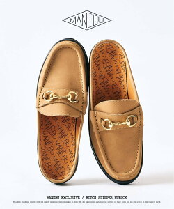 417 EDIFICE MANEBU / �}�l�u 417�ʒ� BITCH SLIPPER NUBUCK �t�H�[�����Z�u�� �G�f�B�t�B�X �V���[�Y�E�C �X�j�[�J�[ �u���b�N �x�[�W���y���������z