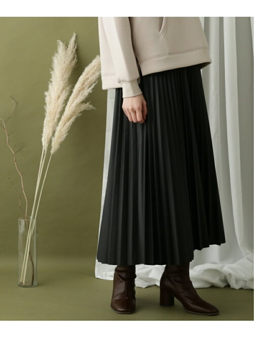 Ray Cassin Web限定 エコレザープリーツスカート Rakuten Fashion 楽天ファッション 旧楽天 ブランドアベニュー Bg3197
