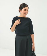 Demi-Luxe BEAMS ＜新色追加＞【ロングセラー】シンプル ボートネック ニット .M ドットエム セットアッ…