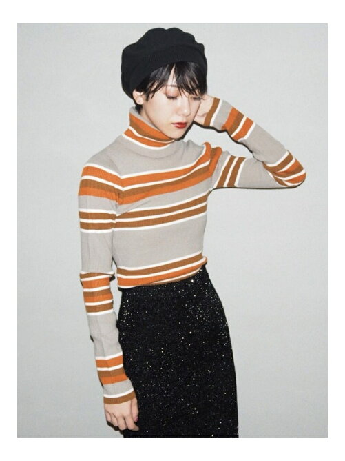 Murua マルチボーダータートルニット Rakuten Fashion 楽天 Murua マルチボーダータートルニット Rakuten Fashion 楽天