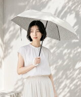 【SALE／28%OFF】Afternoon Tea LIVING 【UVカット率・遮光率100%生地使用】内側フラワー晴雨兼用折りた…