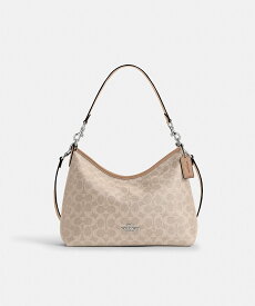 【SALE／40%OFF】COACH OUTLET 【公式】ローレル ショルダー バッグ・シグネチャー キャンバス コーチ　アウトレット バッグ ショルダーバッグ ベージュ【送料無料】