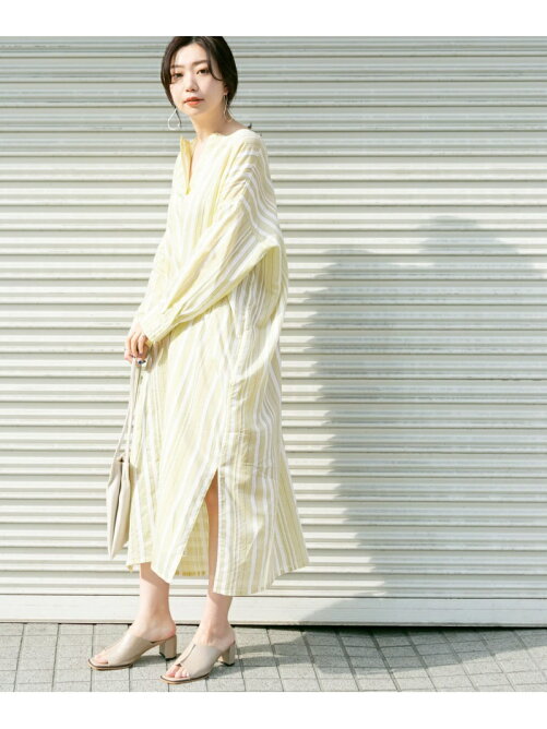 Kbf Kbf マルチストライプカフタンワンピース Rakuten Fashion 楽天ファッション 旧楽天ブランドアベニュー Ah2198