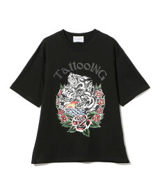 【SALE／50%OFF】BEAMS T BLACK WEIRDOS / 3Dogs Long Sleeve T-shirt ビームス アウトレット トップス カットソー・Tシャツ ホワイト ブラック【送料無料】