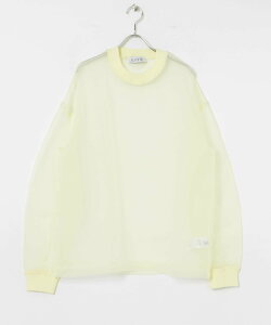 �ySALE�^30%OFF�zURBAN RESEARCH ESTHE Organza Sweatshirts �A�[�o�����T�[�` �g�b�v�X ���̑��̃g�b�v�X �C�G���[�y���������z