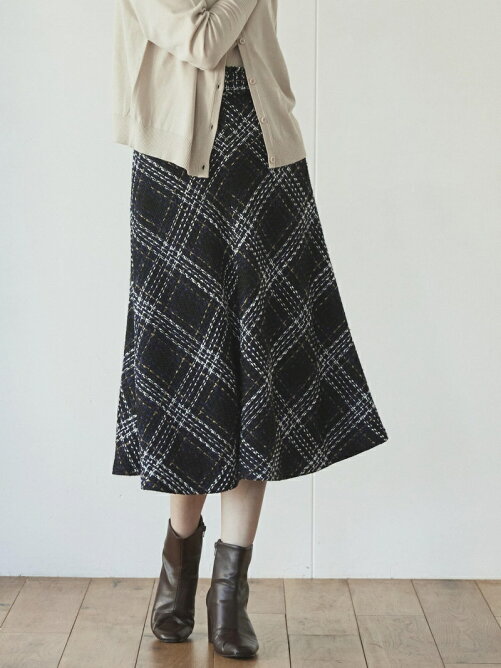 Ketty Cherie ツイードフレアスカート Rakuten Fashion 楽天ファッション 旧楽天ブランドアベニュー Bt3199