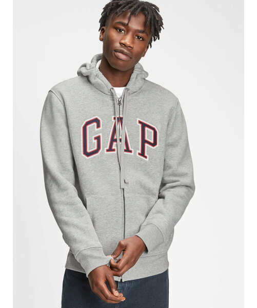 Gap M Gapロゴ カーボナイズド フリース フルジップ パーカー Rakuten Fashion 楽天ファッション 旧楽天ブランドアベニュー Bv2199