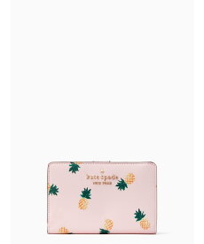 【SALE／65%OFF】kate spade new york ステイシー ミディアム コンパクト バイフォールド ウォレット ケイトスペードニューヨーク 財布・ポーチ・ケース 財布 ピンク【送料無料】