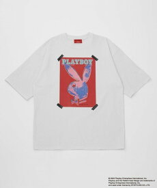 【SALE／60%OFF】NANO universe LB.03/「PLAYBOY別注」Andy Warhol Tシャツ ナノユニバース トップス カットソー・Tシャツ ブラック ホワイト