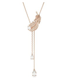 SWAROVSKI 【公式】【スワロフスキー】Nice Yペンダント, フェザー, ホワイト スワロフスキー アクセサリー・腕時計 ネックレス ホワイト【送料無料】