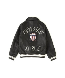AVIREX sKID'StLIGHT SIGNATURE VARSITY JACKET/Cg VOl`[ o[VeB[ WPbg ABbNX WPbgEAE^[ C_[XWPbg sN ubNyz