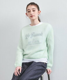 【SALE／80%OFF】UNITED ARROWS アゼ モヘヤ クルーネック ショートニット ユナイテッドアローズ アウトレット トップス ニット ベージュ【送料無料】