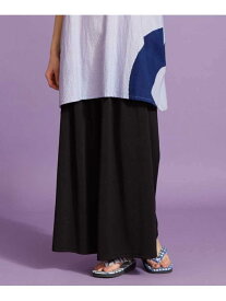 カヤ ゆらめき袴風パンツ アミナコレクション パンツ キュロット グレー パープル ブラック ネイビー【送料無料】