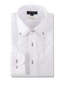 TAKA-Q 形態安定 吸水速乾 スタンダードフィット 2枚衿ドゥエ長袖シャツ タカキュー スーツ・フォーマル Yシャツ・カッターシャツ