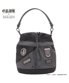 Misto Forza 【Misto Forza】呪術廻戦コラボ ワッペンモデル 2Way TOOL BAG ロワード バッグ ショルダーバッグ ブラック【送料無料】