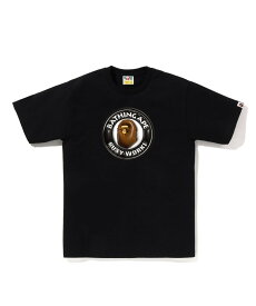 A BATHING APE 3D BUSY WORKS TEE ア ベイシング エイプ トップス カットソー・Tシャツ ブラック ホワイト【送料無料】