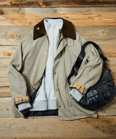 【SALE／10%OFF】Barbour 別注 BEDALE OS SLEEVE/別注 ビデイル オーバーサイズ スリーブ 25AW フリークスストア ジャケット・アウター ブルゾン・ジャンパー グリーン ブラック ベージュ グレー ブラウン【送料無料】