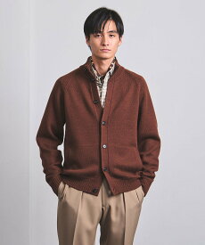 【SALE／60%OFF】UNITED ARROWS ウール レイズドネック ニット ユナイテッドアローズ アウトレット トップス カーディガン ワインレッド ブラック ホワイト【送料無料】