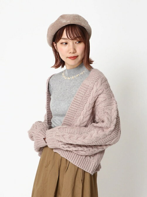 Earth Music Ecology ケーブルショートカーディガン Rakuten Fashion 楽天ファッション 旧楽天ブランドアベニュー V450