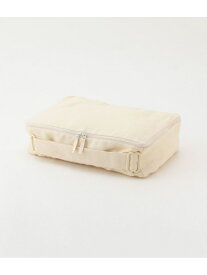 ROPE' E'TERNEL 【Linen Wool Silk Twill】Travel Storage Bag 1/2 ロペ インテリア・生活雑貨 トラベルグッズ ブルー ホワイト【送料無料】