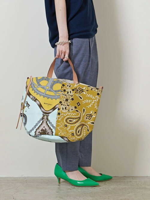 United Arrows 別注 Manipuri マニプリ バケット コンビ トートバッグ Rakuten Fashion 楽天ファッション 旧楽天ブランドアベニュー Dg91