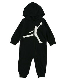 Jordan ベビー(74-92cm) ロンパース JORDAN(ジョーダン) HBR JUMPMAN COVERALL ルーキーキッズ マタニティウェア・ベビー用品 ロンパース・カバーオール ブラック レッド【送料無料】