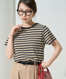 【SALE／5%OFF】FREAK'S STORE マルチボーダー 半袖 TEE シャツ【限定展開】 25SS フリークスストア トップス カットソー・Tシャツ レッド オレンジ グリーン グレー ブラック