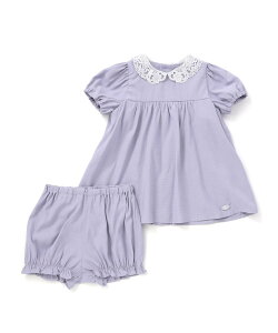 Tartine et Chocolat �y�������z�݃��[�X�V�����u���[�����s�[�X+�u���} 2�_�Z�b�g�x�r�[(70~90cm) �x�x �I�����C�� �X�g�A �}�^�j�e�B�E�F�A�E�x�r�[�p�i �x�r�[�g�b�v�X �s���N �u���[�y��������