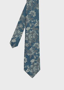 Paul Smith Bold Floral �^�C �|�[���E�X�~�X �X�[�c�E�t�H�[�}�� �l�N�^�C�E���l�N�^�C �u���[�y���������z