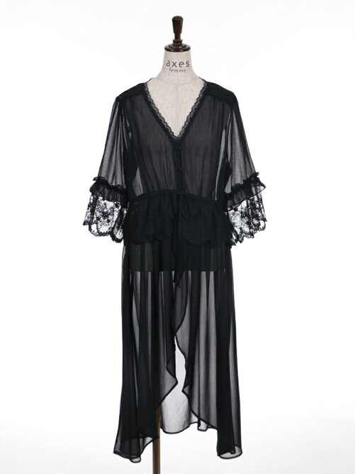 Axes Femme W シアーシフォンロングガウン Rakuten Fashion 楽天ファッション 旧楽天ブランドアベニュー Df02