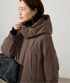 SLOBE IENA フェザーライト撥水モンスターダウン スローブ イエナ ジャケット・アウター ダウンジャケット・ダウンベスト ベージュ ブラウン ブラック【送料無料】