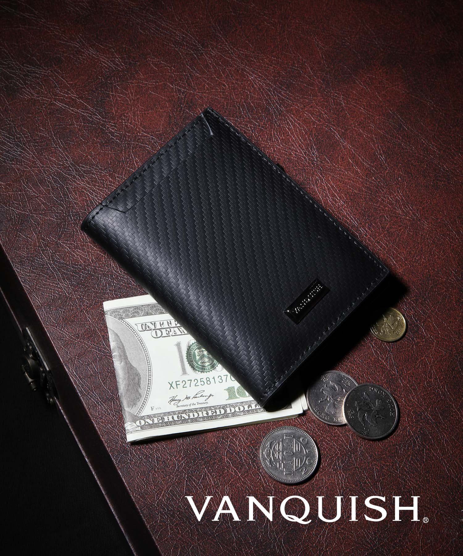 style code｜【VANQUISH/ヴァンキッシュ】ホック付き二つ折財布