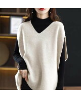 【SALE／30%OFF】miniministore ニットベスト レディースチョッキ 重ね着 ミニミニストア トップス ベス…