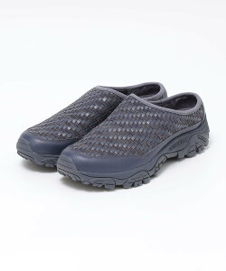 SHIPS MEN MERRELL 1TRL: MOAB SLIDE LEATHER WOVEN SE �V�b�v�X �V���[�Y�E�C �X�j�[�J�[ �O���[ ���C�����b�h �u���b�N�y���������z
