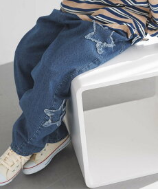【SALE／40%OFF】BAYFLOW [素材とデザインをアップデート!!]アソート加工デニム(KIDS) ベイフロー パンツ ジーンズ・デニムパンツ ブルー