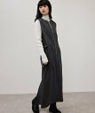 ADAM ET ROPE' FEMME 【WEB限定】2WAYコンビジャンパースカート アダムエロペ ワンピース・ドレス ジャンパースカート…