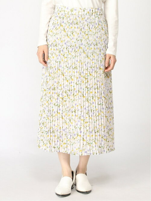 Te Chichi Techichi Terrasse 日比谷花壇コラボ プリーツスカート Rakuten Fashion 楽天ファッション 旧 楽天ブランドアベニュー Ck94