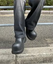 【Chikashitsu +】volume sole clog shoes / 靴 スリッポン ユニセックス