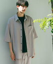 【SALE／14%OFF】LAKOLE 【吸水速乾】DRYレギュラーシャツ半袖 ラコレ トップス シャツ・ブラウス オレンジ ホワイト …