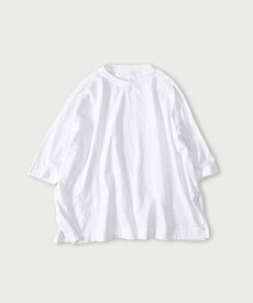 45R 天竺のビッグスリットTシャツ フォーティファイブアール トップス カットソー・Tシャツ グリーン ブラック ホワイト【送料無料】