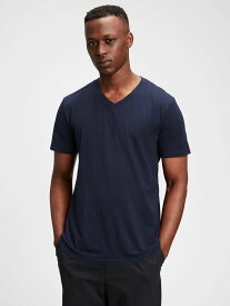 【SALE／40%OFF】GAP (M)スタンダードVネックTシャツ ギャップ トップス カットソー・Tシャツ ホワイト ネイビー ブラック